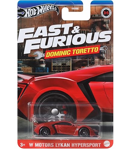 Hot Wheels Fast and FURIOUS Dominic Toretto Auto 1950 Chevy